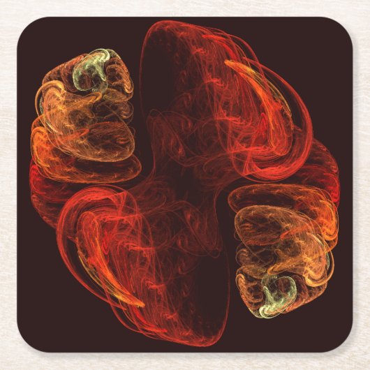 Metamorfose Abstracte kunst Kartonnen Onderzetters (Voorkant)