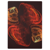 Metamorfose Abstracte kunst Klembord (Achterkant)