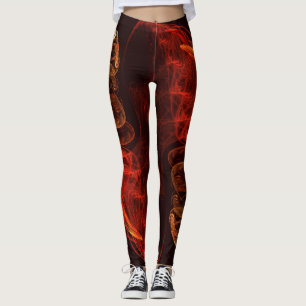 Metamorfose Abstracte kunst Leggings
