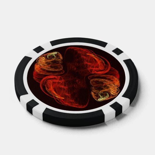 Metamorfose Abstracte kunst Poker Chips (Enkel)