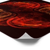 Metamorfose Abstracte kunst Poster (Hoek)