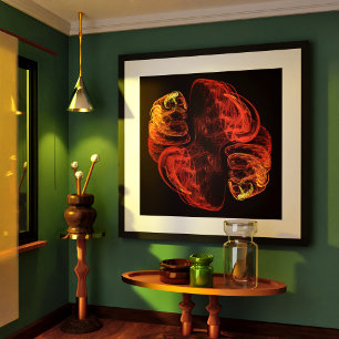 Metamorfose Abstracte kunst Poster