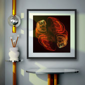 Metamorfose Abstracte kunst Poster