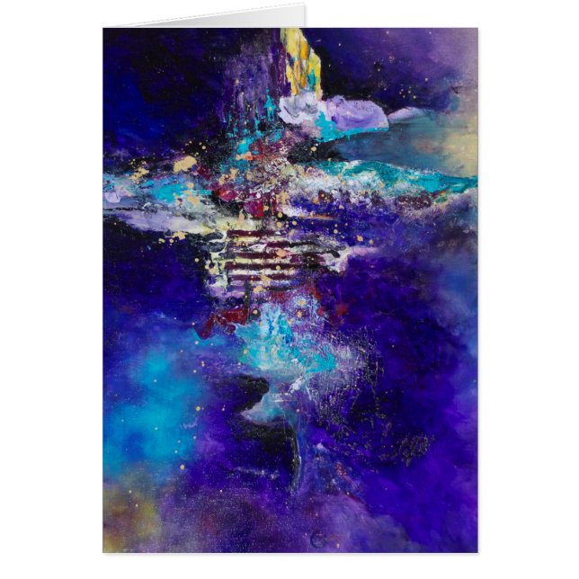 Metamorfose Abstracte kunst schilderen Werk op Can (Voorkant)
