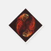 Metamorfose Abstracte kunst Servetten (Hoek)