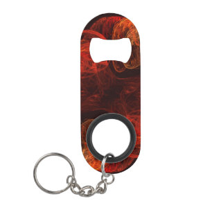 Metamorfose Abstracte kunst Sleutelhanger Flessenopener