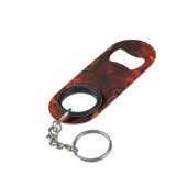 Metamorfose Abstracte kunst Sleutelhanger Flessenopener (Achterkant Gekanteld)