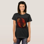 Metamorfose Abstracte kunst T-shirt (Voorkant volledig)
