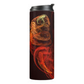 Metamorfose Abstracte kunst Thermosbeker (Gedraaid links)