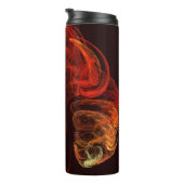 Metamorfose Abstracte kunst Thermosbeker (Geroteerd rechts)