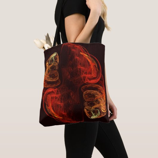 Metamorfose Abstracte kunst Tote Bag (Dichtbij)