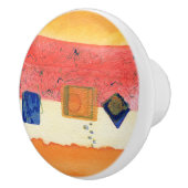 Metamorfose Abstracte kunstkeramische dragerdrager Keramische Knop (Rechts)