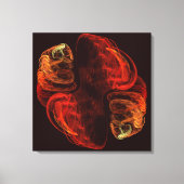 Metamorfose Abstracte kunstschilderafdruk Canvas Afdruk (Voorkant)
