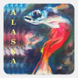 Metamorfose _ALASKA Square Sticker