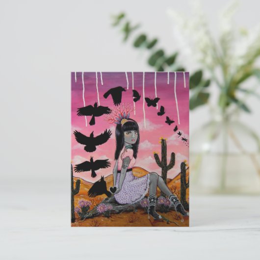 Metamorfose Briefkaart (Staand voorkant)