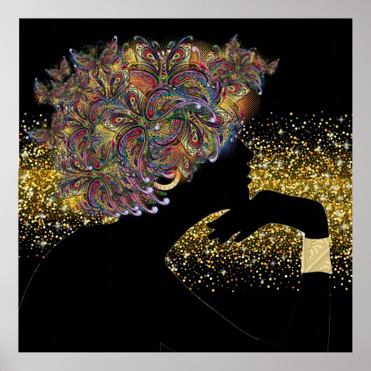 METAMORFOSE Butterfly Lady Poster (Voorkant)