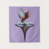 Metamorfose geïnspireerd op persoonlijk groeiontwe wandkleed (Voorkant)