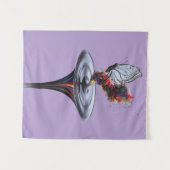 Metamorfose geïnspireerd op persoonlijk groeiontwe wandkleed (Voorkant (horizontaal))