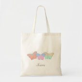 Metamorfose Gepersonaliseerde Vlinder Gift Canvas  Tote Bag (Voorkant)