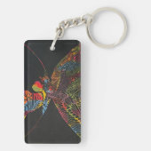 Metamorfose gerealiseerd sleutelhanger (achterkant)