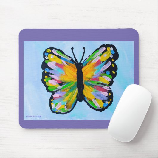 Metamorfose - Kinder kunst voor CHOC Muismat (Met muis)