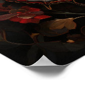 Metamorfose Majesteit - Vlinder digitale kunst Poster (Hoek)