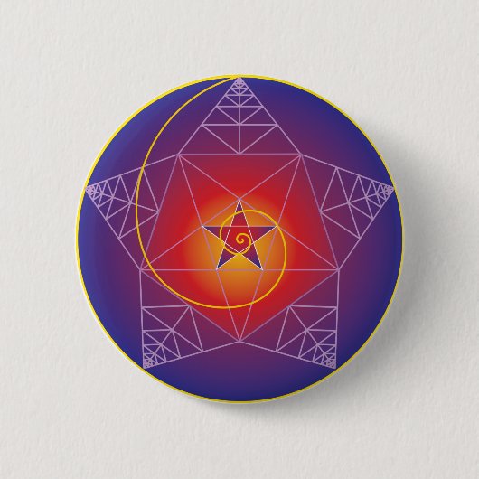 METAMORFOSE RONDE BUTTON 5,7 CM (Voorkant)
