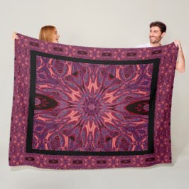 Metamorfose Roos 2 Fleece Deken