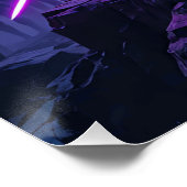 Metamorfose Sci-Fi Poster - Futuristische krijger (Hoek)