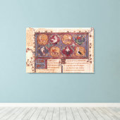 Metamorfosen van Ovid Moralize Canvas Afdruk (Insitu (Houten vloer))