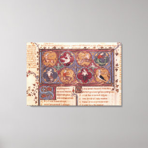 Metamorfosen van Ovid Moralize Canvas Afdruk