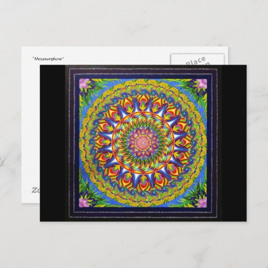 Metamorphose (briefkaart) briefkaart (Voorkant / Achterkant)