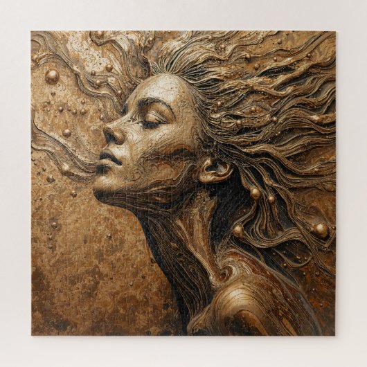 “Metamorphosis of Light” – A Surreal Portrait Legpuzzel (Verticaal)
