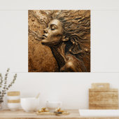 “Metamorphosis of Light” – A Surreal Portrait Poster (Keuken)