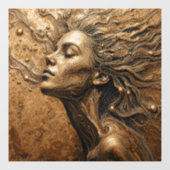 “Metamorphosis of Light” – A Surreal Portrait Raamsticker (Vel)