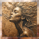 “Metamorphosis of Light” – A Surreal Portrait Raamsticker (Vel 2)