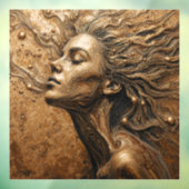 “Metamorphosis of Light” – A Surreal Portrait Raamsticker (Vel 3)