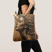 “Metamorphosis of Light” – A Surreal Portrait Tote Bag (Dichtbij)