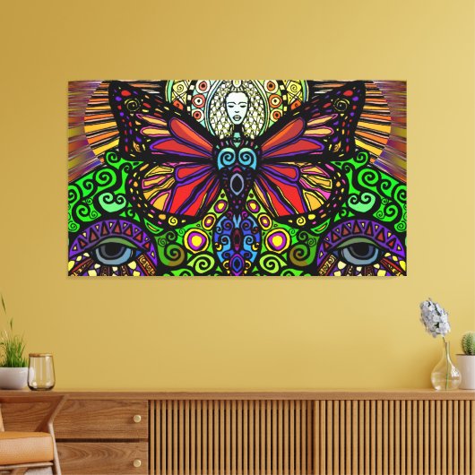 Metanoia (Print op Canvas) van Nathan Jalani Taylo Canvas Afdruk (Insitu (Woonkamer))