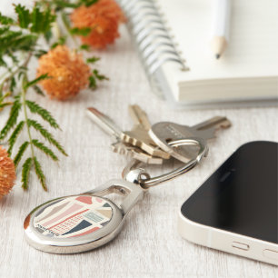 metaphor_16_a kleur van Delight Metal Sleutelhanger