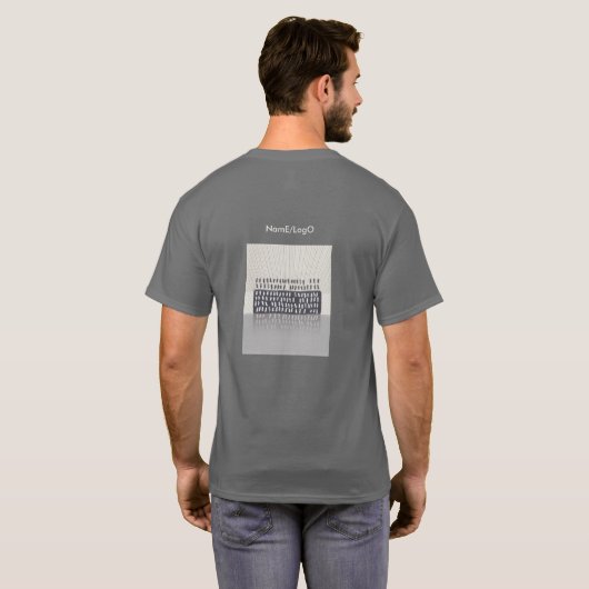 metaphor_2_reflection t-shirt (Achterkant volledig)