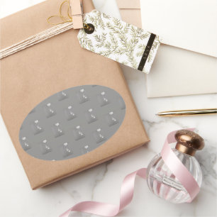 Metaphor_4_Schakelaar op Lucky Light Oval sticker