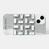 metaphor_9_hide en zoek iPhone Case iPhone Hoesje (Achterkant horizontaal)