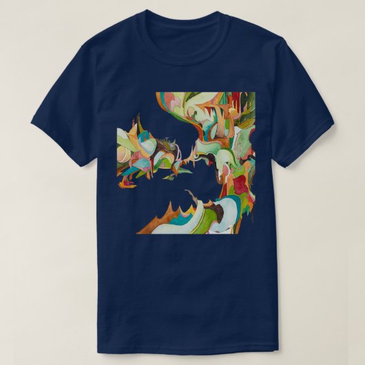 Metaphorische muziek Nujabes PNG remastered T-shirt (Design voorkant)