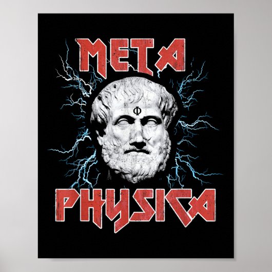 Metaphysica Ariristotle Metaphysics Early Greek Ph Poster (Voorkant)