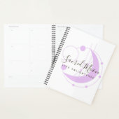 Metaphysical Mon Minimalist Paars Personalized Planner (Display)
