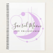 Metaphysical Mon Minimalist Paars Personalized Planner (Voorkant)