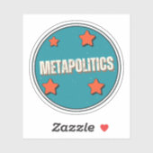 Metapolitiek Sticker (Vel)