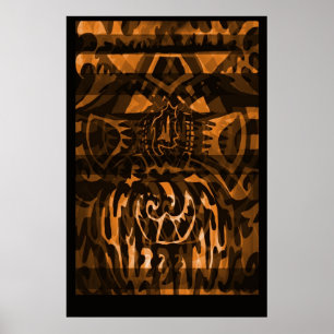 MetaState - Oranje Poster