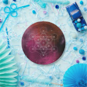 Metatron aartsengel zen papieren bordje (Feest)